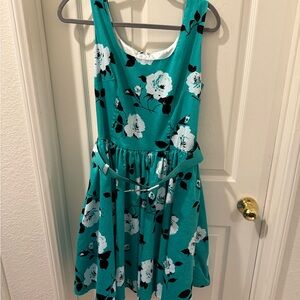 EUC Pinup Girl Clothing Real Roses Lana